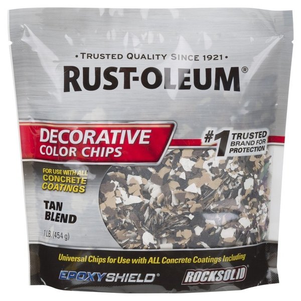 Rust-Oleum Concrete Chip Tan Blnd 312447